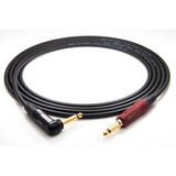 Cable De Instrumento Mogami W2524, Neutrik Silent E 90°, 4 M