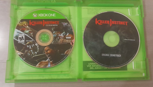 Killer Instinct Paquete De Rompecombos Más Soundtrack Xbox 