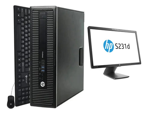 Pc Hp 600 G1 I5-4570 8gb 256gb Ssd& Monitor  S231d Grado A