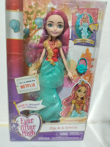 Hermosa Muñeca Barbie Ever After Meeshell Mermaid 2016sireni