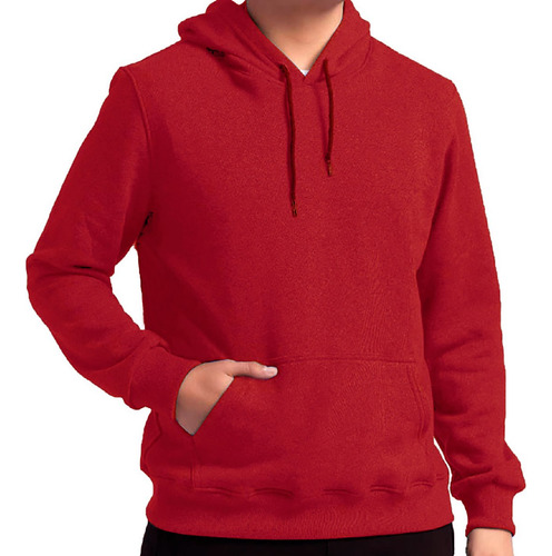 Buzo Canguro Capucha Hoodie Campera Alpina Frizado C