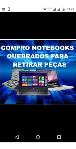 Notebook Com Defeito Compro