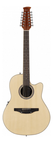 Guitarra Acústica Ovation Applause Standard Ab2412ii Para Diestros Natural Brillante