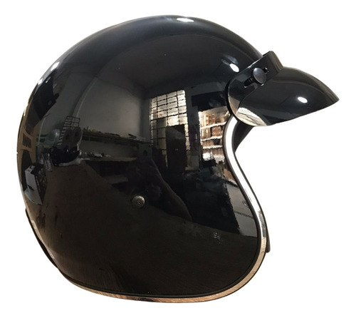 Casco Para Moto Abierto Hawk Con Visor 721 Classic 