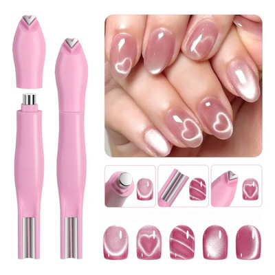 Imán 3 En 1 Para Ojo De Gato Decoración De Uñas Gel Nail Art | Meses sin interés