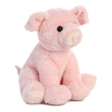 Puerquito / Puerco Pig De Peluche Adorable Aurora - 50294 Color Rosa Pálido