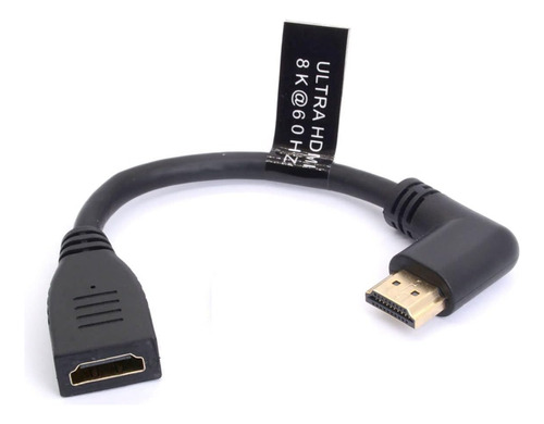 Cable De Extensión Hdmi 8k, Hdmi 2.1 Corto Macho A Hembra Ca