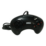 Controle Original C/ 6 Botões Mega Drive - Loja Fisica No Rj