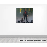 Vinil Sticker Pared 90 Cm. Lado Keanu Reeves Modld0002