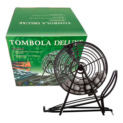 Tombola Deluxe 90 Numeros Tipo Bingo Rifas Fiestas | Envío gratis