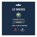 Xbox Game Pass Ultimate Assinatura 12 Meses Código Descrição