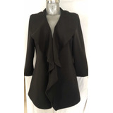 Blazer Calvin Klein 8 Negro Mujer Manga 3/4