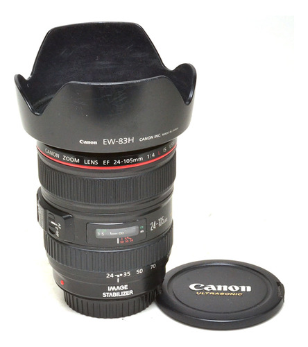 Objetiva Canon Ef 24-105mm F/4l Is Usm - Usada