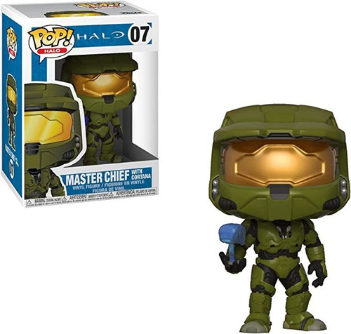 Funko Pop! Games: Halo Master Chief Con Cortana Figura Cole.