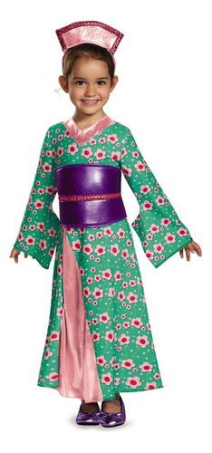 Vestido Kimono Japonés De Princesa Geisha Para Bebé, Talla M