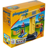 Bloques Para Armar Playmobil 1.2.3. Grúa 70165 Cantidad De Piezas 10