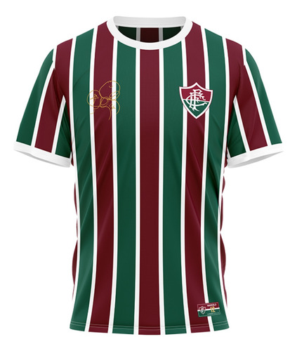 Camiseta Masculina Fluminense Marcelo 12 Assinatura Clássico