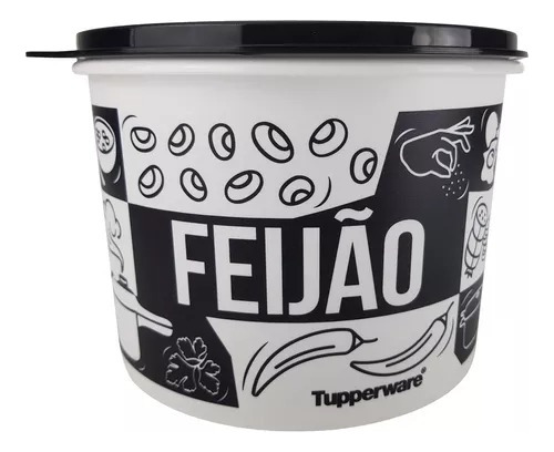 Tupperware Caixa Para Feijão Pb Pop 2 Kilos - 2,4 Litros