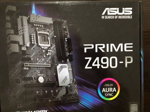 Motherboard Asus Prime Z490-p Asus Sync Lga Intel Gamer