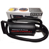 Inflador Manual Grande 40cm Marca Intex Con Manguera Y Pico 