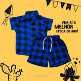 Conjunto Mauricinho  Blogueirinho Infantil Menino