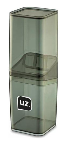 Porta Escova De Dentes Com Tampa Slim Luxo Uz538 Uz