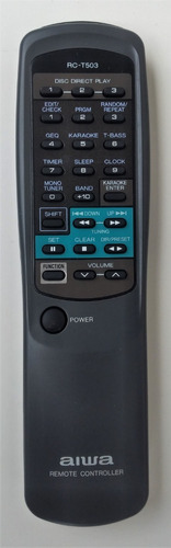 Controle Remoto Som Aiwa  Rc T503 - Original !!