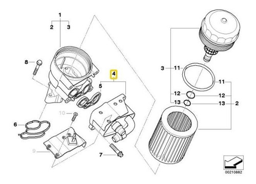 Intercambiador De Calor Motor Bmw Z4 E85 Z4 2.0i Foto 4