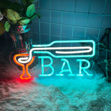 Letrero Led Neón Bar Para Fiesta/bares/decoración/cena