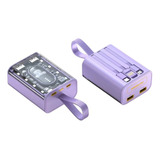 Conector Usb Portátil Con Múltiples Tomas Banco De Energía