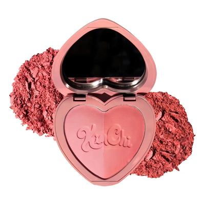 Rubor Duo Polvo Kimchi Chic Thailor Blush Pinky Compacto Corazón | Meses sin interés