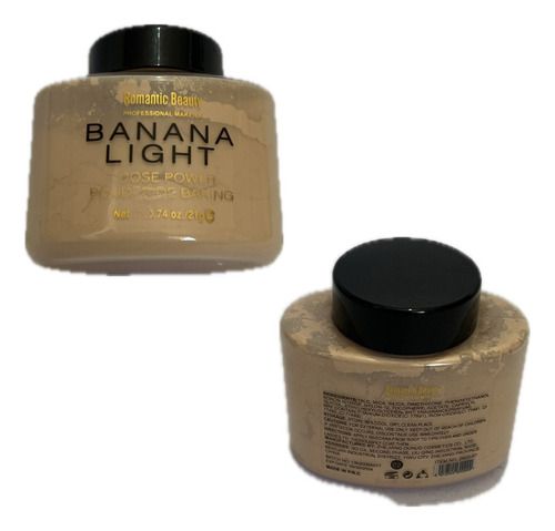 Polvo Suelto Banana Light Romantic Beauty Traslucido 