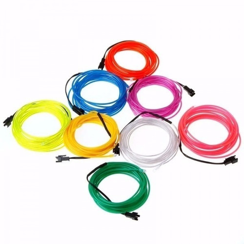 Hilo Luminoso El Wire Electroluminiscente Neon 1 Metro