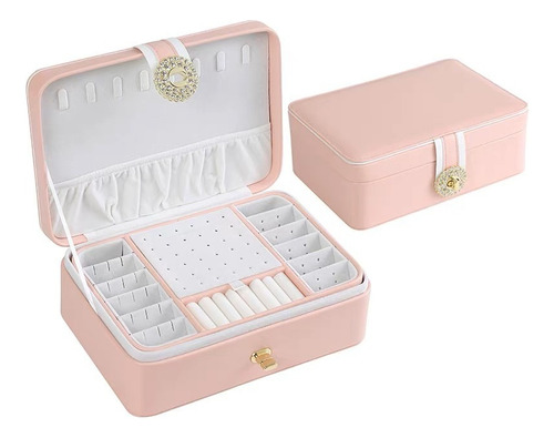 Joyero Caja De Joya Tipo Maleta Organizador Joyas