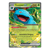 Carta Pokémon Venusaur Ex Coleção Especial 151