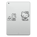 Calcomanía Sticker Vinil Para Laptop Kitty