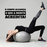 Adesivo Parede Frase O Corpo Alcança O Que A Mente Acredita