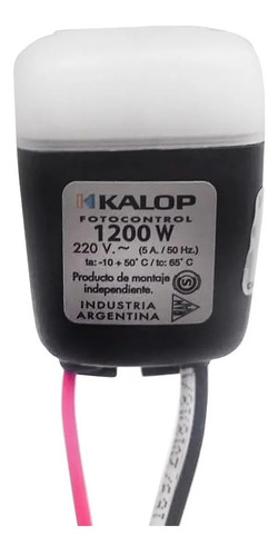 Fotocontrol Kalop Fotocelula 1200w Universal Apto Led