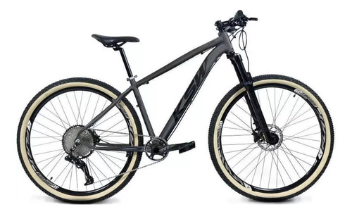 Bicicleta Aro 29 Ksw 9v Freio Hidráulico  Trava E  K7 11/36