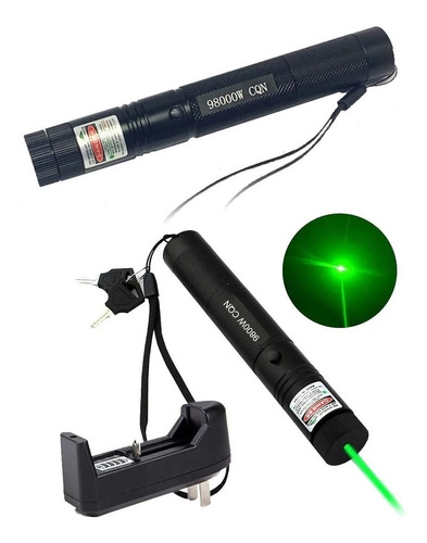 Caneta Laser Verde Longo Alcance Brinca Com Gatos Promoção