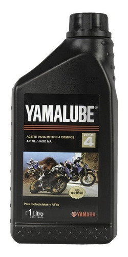 Nuevo Aceite Lubricante Yamalube 4t 20 W 40 Palermo Bikes