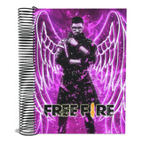 Caderno Free Fire 10 Matérias Personalizado 200 Folhas