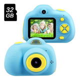 Cámara Fotográfica Digital Infantil 2600w Tarjeta Sd 32 Gb