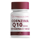 Coenzima Q10 100mg C/ Vitamina E 100 Ui - 90 Cápsulas