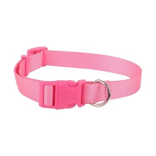 Collar Mascotas Nylon Color Solido Gato Perro 40/55cm