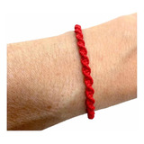 Pulsera Roja Tejida . Unisex. Protección Envidia, Mal De Ojo