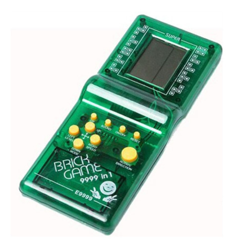 Super Mini Game Brick Game Antigo Portátil 132 Em 1