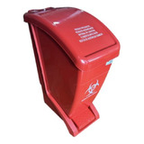 Papelera Pedal De 30lt Roja - Unidad a $110000