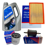 Kit 3 Filtros   + Aceite 10w40 Chevrolet Corsa 2 1.8 2012