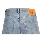 Calça Levis 501 Original Reta Delavê Masculina 100% Algodão